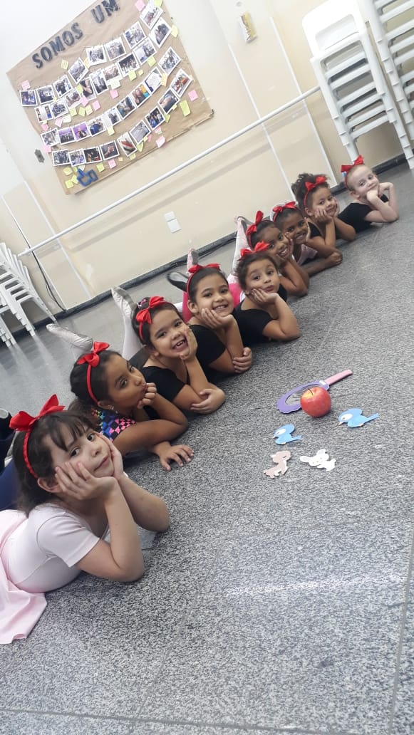 Aula de Ballet para crianças